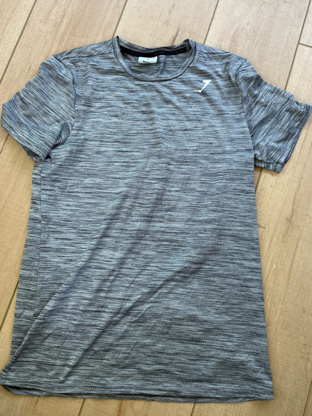 Gymshark Heather Gray Short-Sleeve Performance Tee